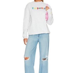 White Empathy Sweatshirt